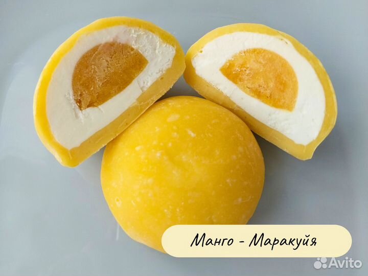 Японский десерт моти (Mochi) Пирожное дайфуку