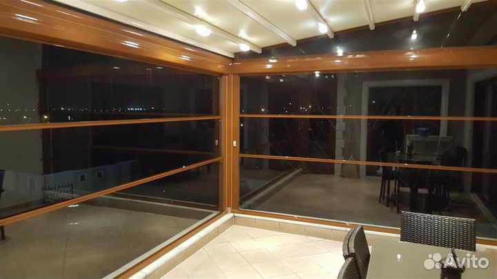 Портальное остекление ресторанов