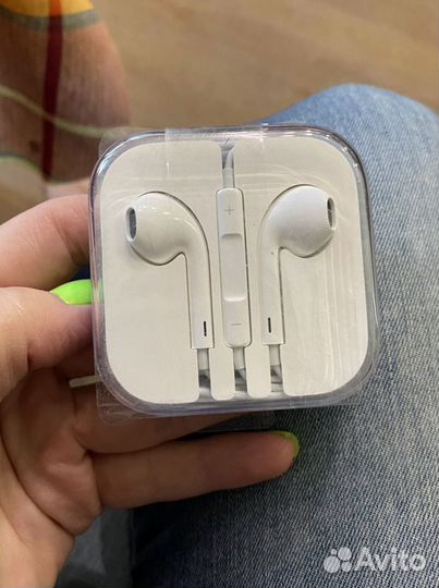 Наушники apple проводные
