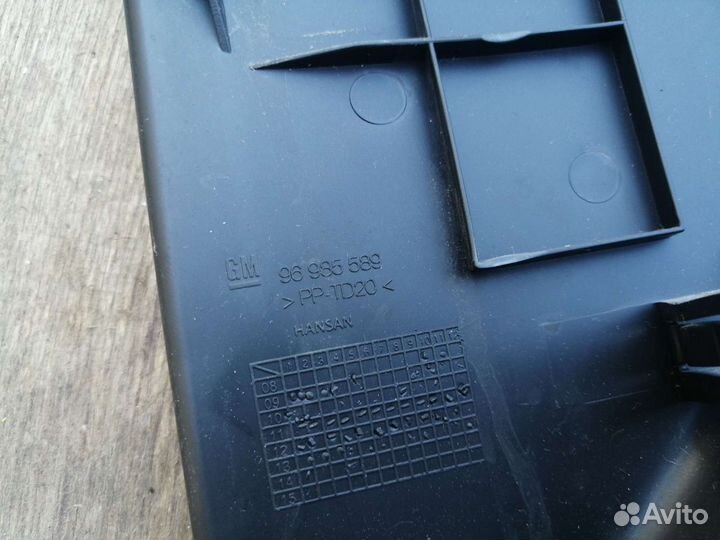 Боковая накладка торпедо Chevrolet Cruze