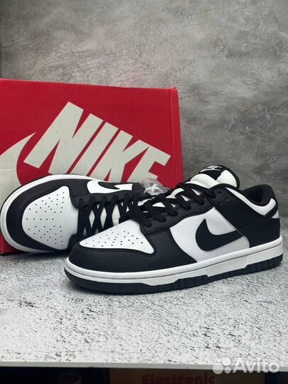 Кроссовки Nike Sb Dunk Low black white