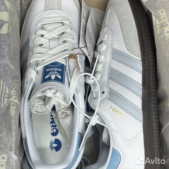 Adidas samba blue оригинал