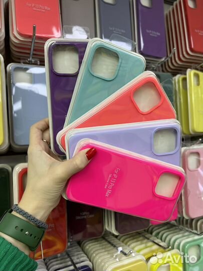 Чехол Silicone case на айфон 13/13 pro/13 pro max