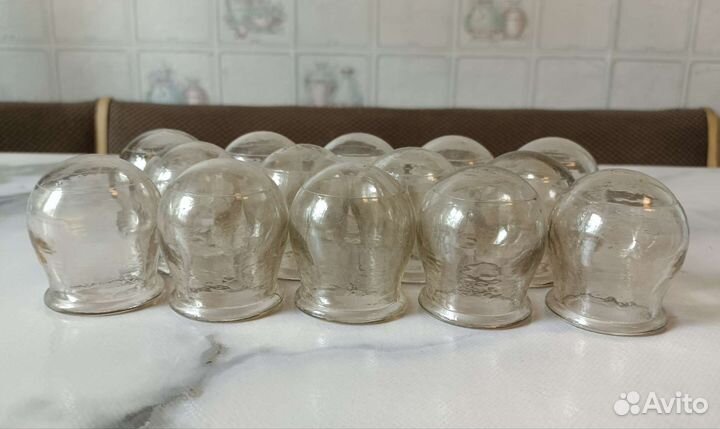 Медицинские банки стеклянные СССР