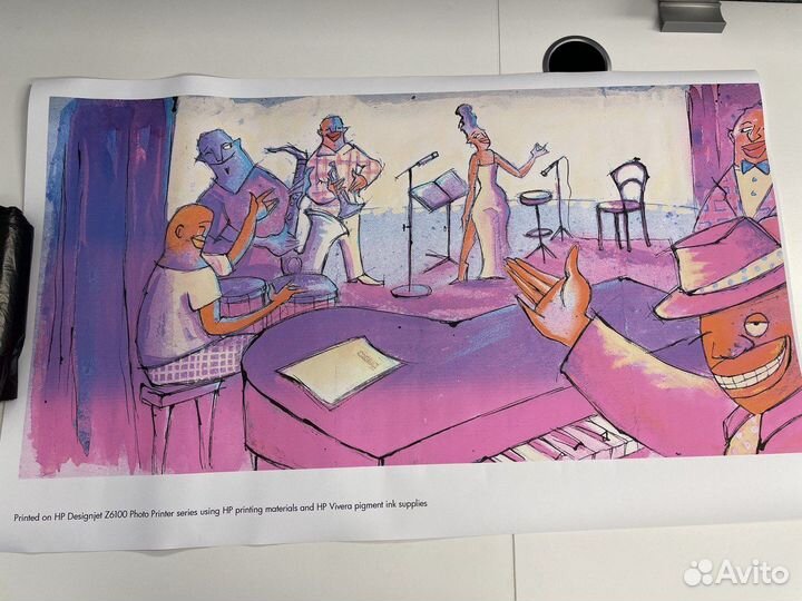 Плоттер HP Designjet Z6100