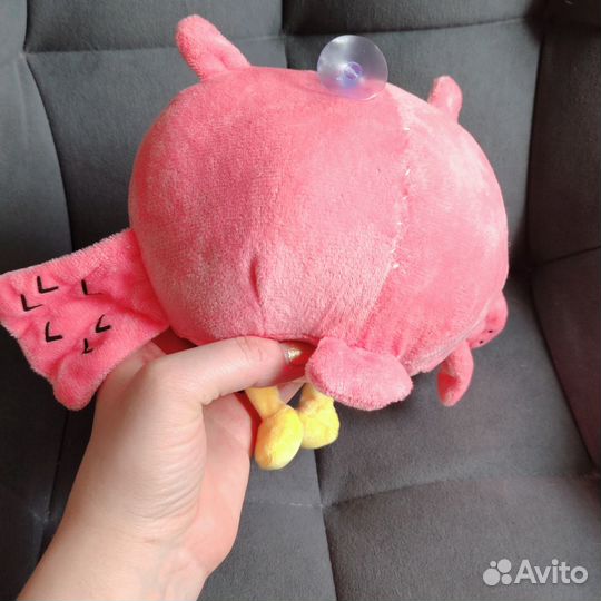 Сова розовая Букля грусть печаль