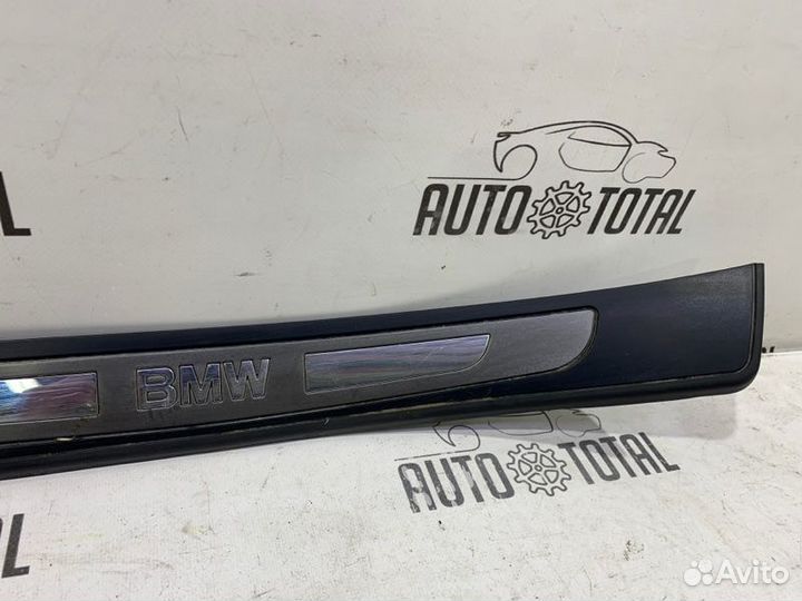 Накладка порога задняя левая Bmw 745 E65 N62B44