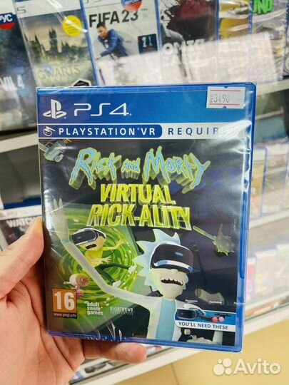 Rick and morty virtual rick-ality ps4 vr новый