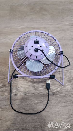 Вентилятор настольный USB