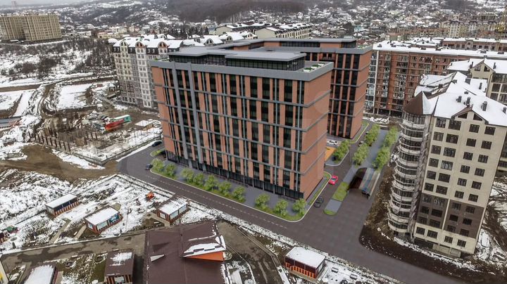 2-к. квартира, 77,5 м², 11/12 эт.