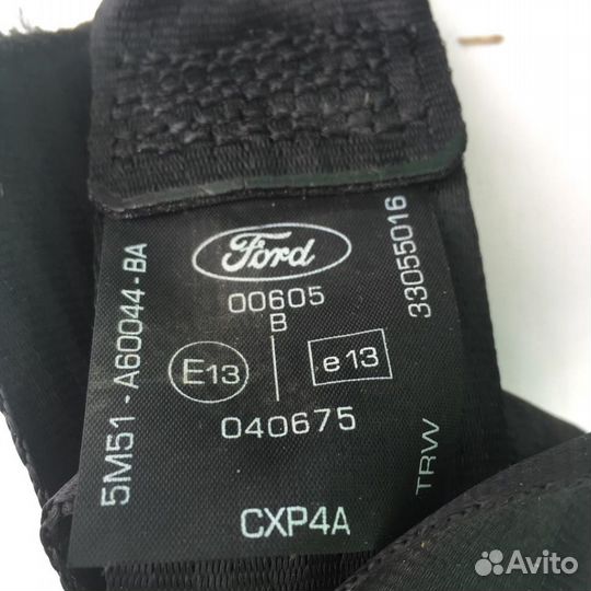 Ремень безопасности Форд Фокус 2 08-11