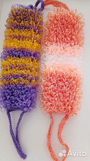 Мочалка ручной работы