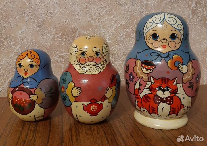 Матрёшка 7 персонажей