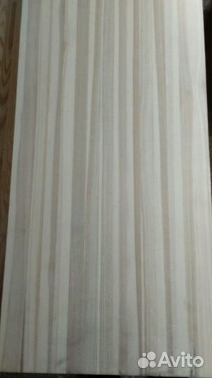 Щит мебельный, цельноламельный, а, 40х300х1200мм