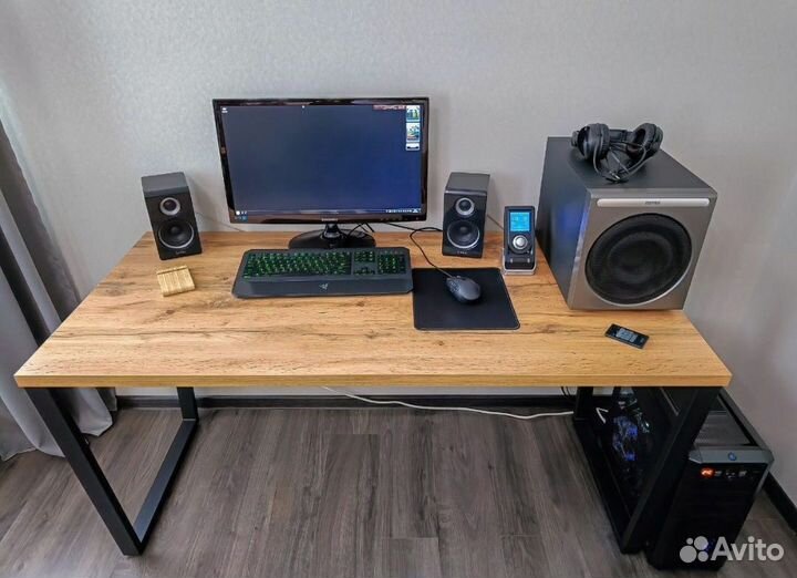 Письменный стол лофт 25мм