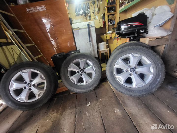 Литые диски R16 с летней резиной