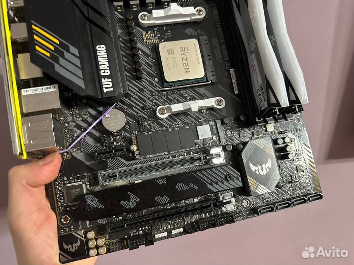 Игровой комплект Ryzen 5 5600 + B550 + DDR4 16GB