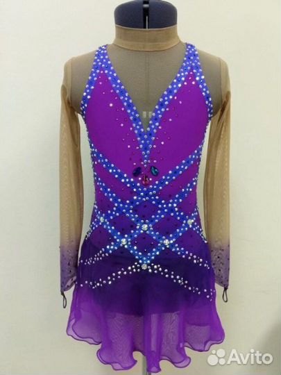 Платье для фигурного катания 128-140