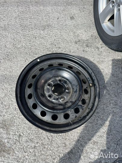 Штампованный диск r16 5x114.3