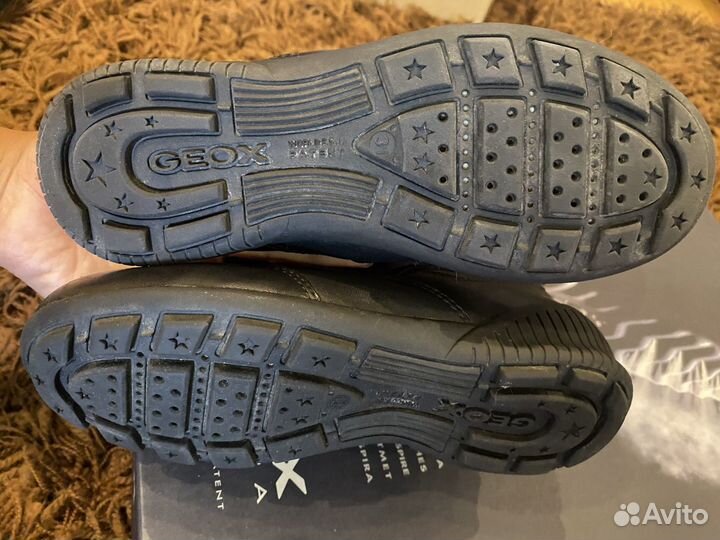 Сапоги детские Geox (Италия) из натуральной кожи