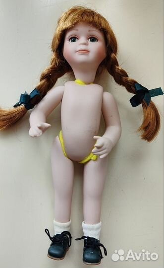 Кукла фарфоровая коллекционная ремеко