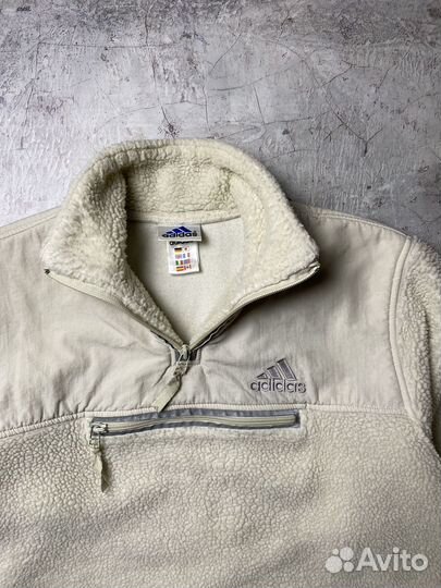 Анорак шерпа Adidas Vintage 00's Оригинал