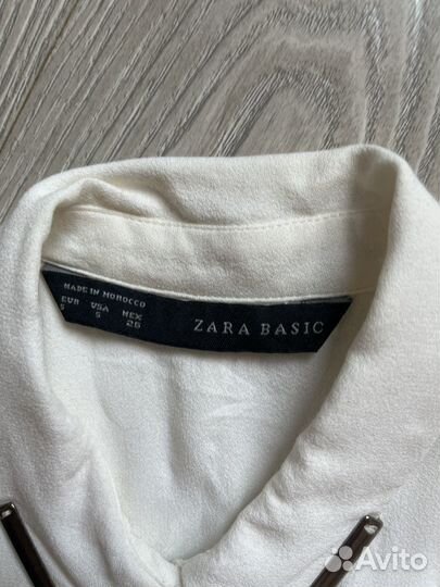 Топ Zara белый