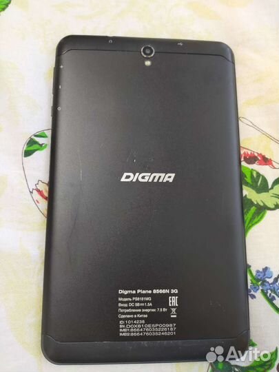 Планшет digma plane