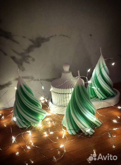 Свечи ручной работы из соевого и кокосового воска