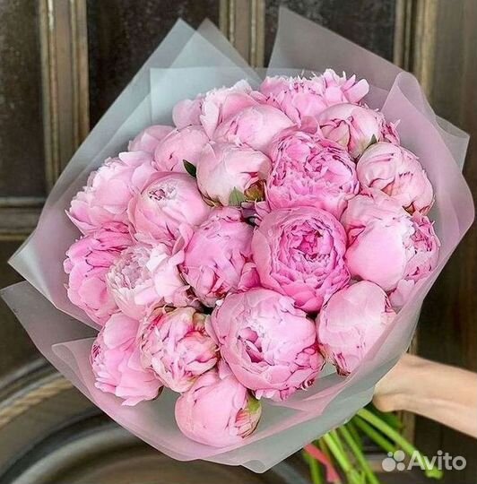 Пионы Букет пионов Доставка цветов