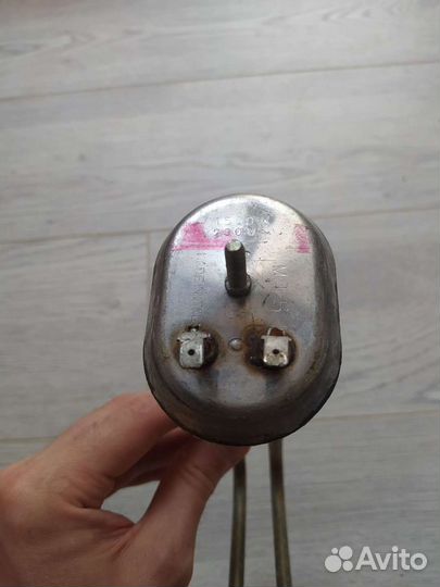 Тен от бойлера в рабочем состоянии