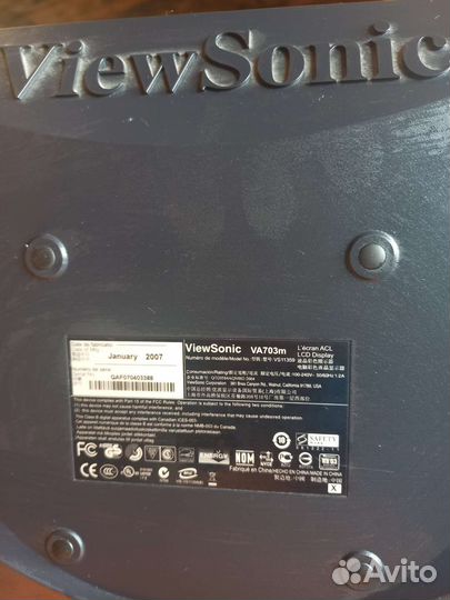 Монитор Viewsonic