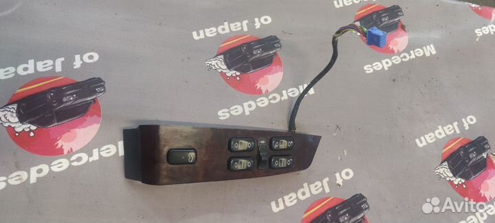Блок кнопок стеклоподъемников w220 Mercedes-Benz