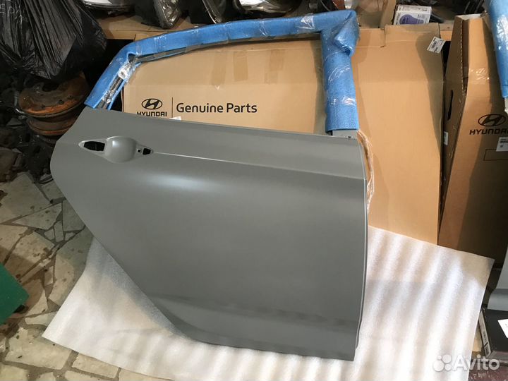 Дверь задняя правая хендай солярис в наличие