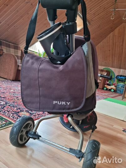 Детский велосипед с ручкой Puky