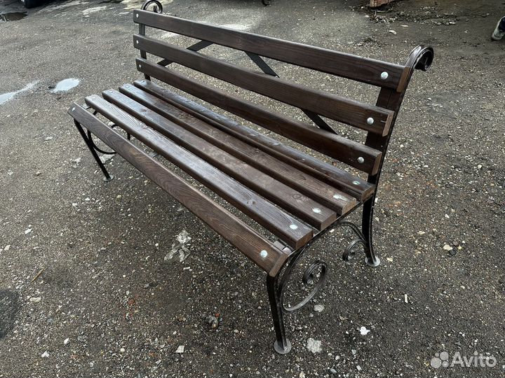 Скамейка лавочка садовая