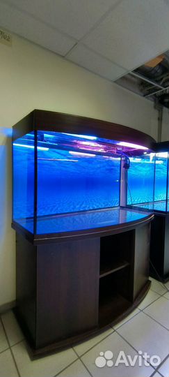 Аквариум 400 свет биофильтр фон подставка