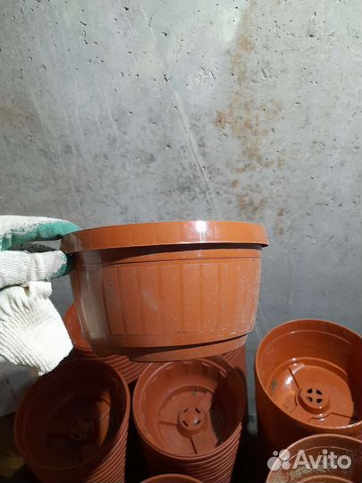 Кашпо 3 литра б/у