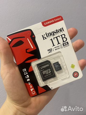 Карта памяти MicroSD 1TB купить в Пензе | Электроника | Авито