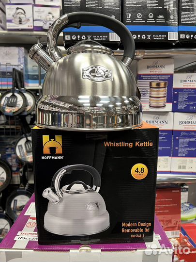 Чайник со свистком 4,8 л