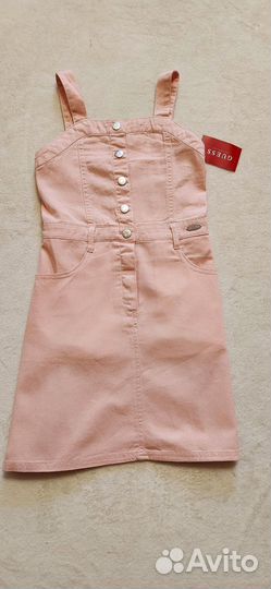 Новый джинсовый сарафан Guess ориг 122 128 140