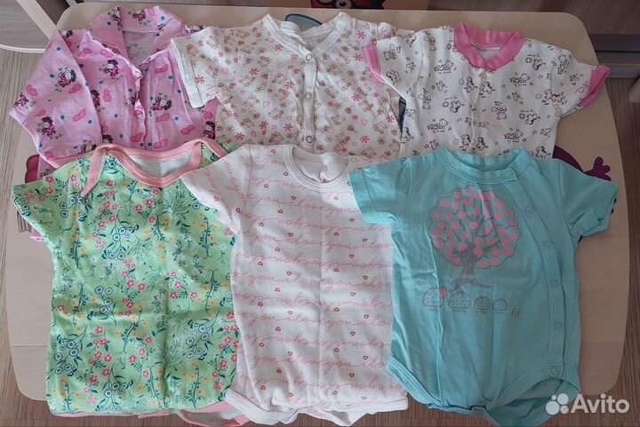 Пакет вещей для девочки 62 - 86