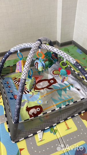 Шезлонг детский и коврик