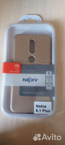 Чехол силикон nokia 6.1 plus