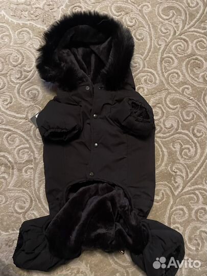 Зимний комбинезон для собаки новый