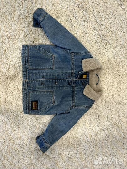 Джинсовая куртка для мальчика 92