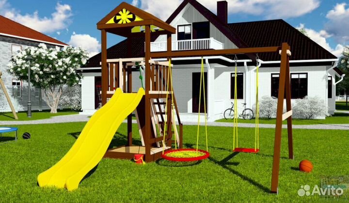 Детская площадка для дачи в рассрочку
