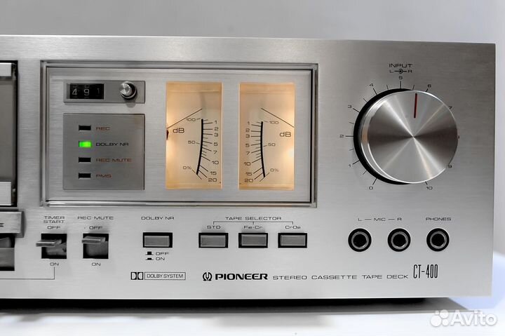 Кассетная Дека Pioneer CT-400, 1979г