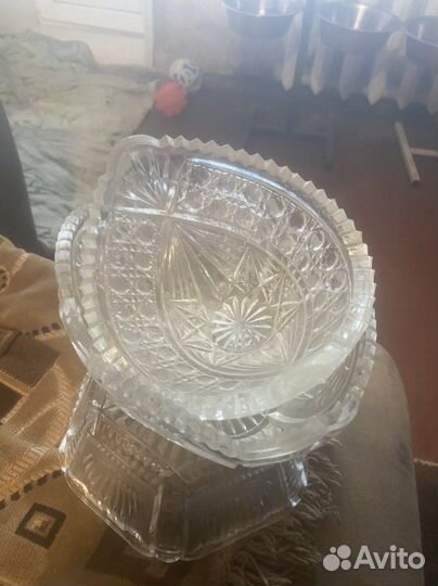 Хрустальная ваза