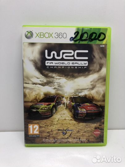 Диск WRC Fia world rally championship на Xbox 360